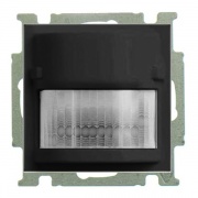 Датчик движения WatchDog Комфорт Сенсор с мультилинзой ABB Basic 55 цвет черный (6800-95-104M)