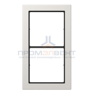 Рамка 2-ая Jung FD-design Светло-серый