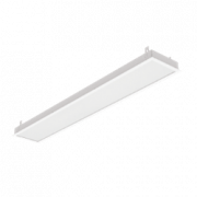 Светодиодный светильник "ВАРТОН" грильято подвесной 1188*180*50мм 54 ВТ 6500К с планками для подвеса С РАМКОЙ с функцией аварийного освещения