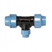 Тройник переходной UNIDELTA 1013 - 20 x 16 x 20 (винтовой, для труб ПНД)