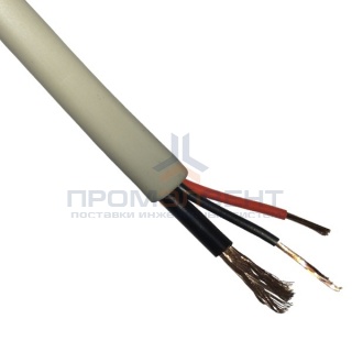 Кабель видеонаблюдения на базе РК 75-2-122 КВК-В-2x0,75М внутренний [бухта 200м]