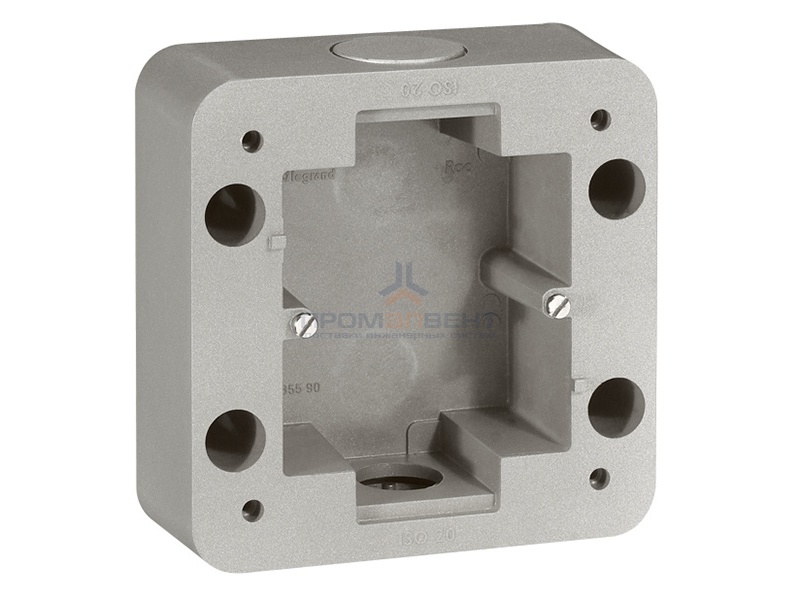 Коробка для накладного монтажа 1 пост IK10 Legrand Soliroc