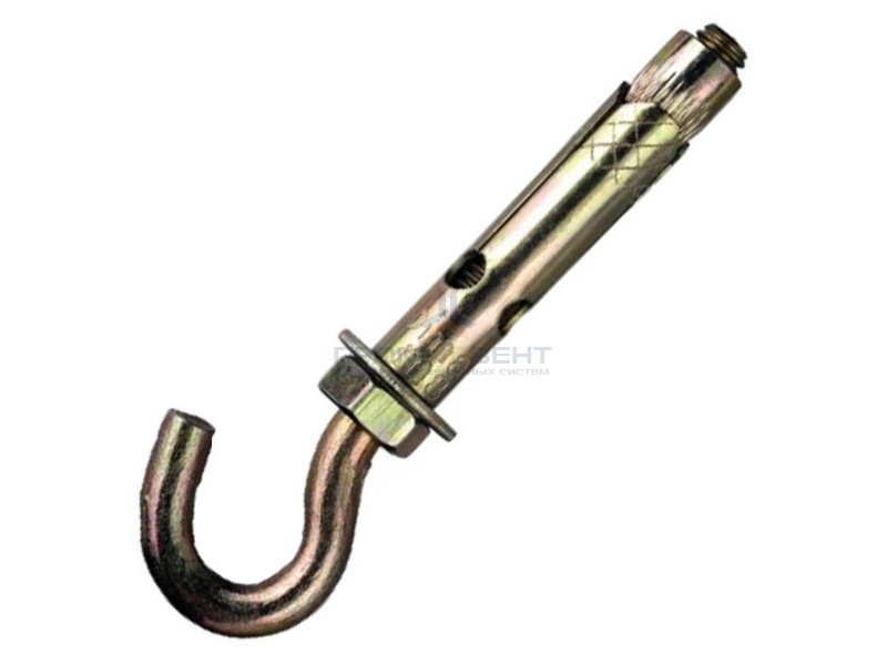 Анкерный болт HG 14х70 с крюком оцинкованный