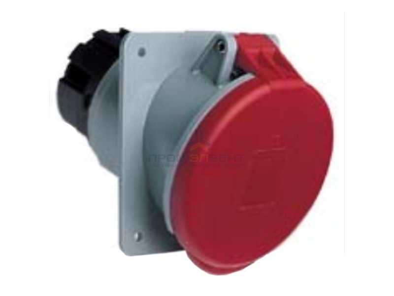 Розетка встраиваемая угловая ABB 363 RAU6 IP44 63A 3P+E