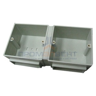 Монтажная коробка под заливку для лючков Legrand 6 (2х3) модулей пластик