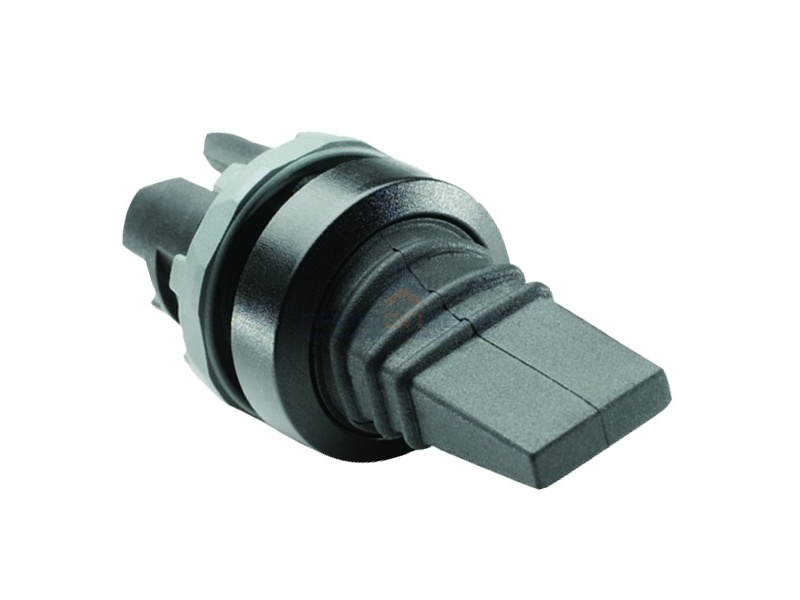 Переключатель-тумблер ABB MTS2-10B черный на 3 положения вертикального исполнения с возвратом в сред