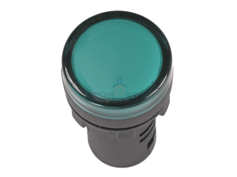 Лампа AD22DS(LED)матрица d22мм зеленый 230В  ИЭК